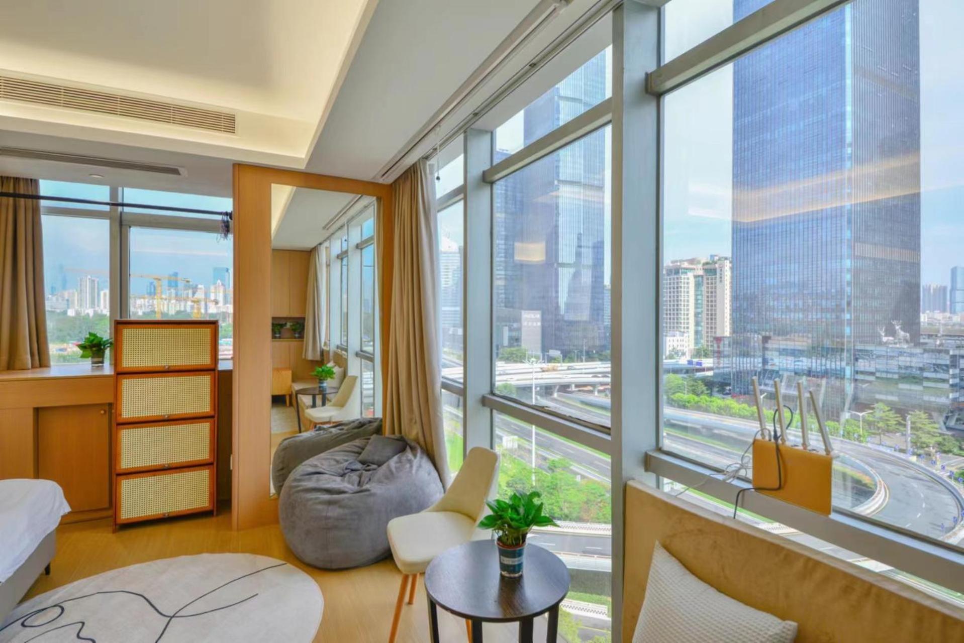 Shenzhen Duowei Luxury Apartment Chegongmiao Branch Bagian luar foto