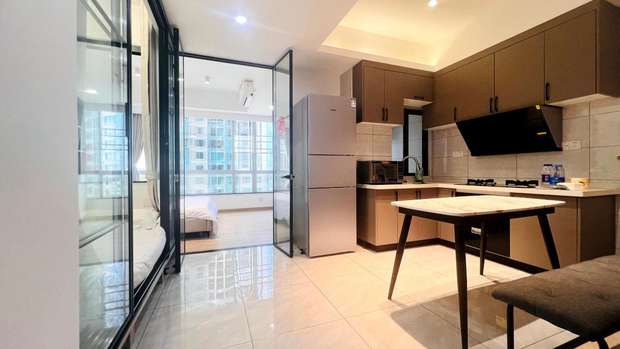 Shenzhen Duowei Luxury Apartment Chegongmiao Branch Bagian luar foto